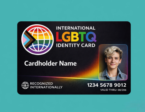 International LGBTQ Identity Card International LGBTQ Identity Card